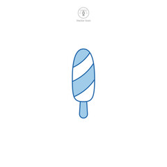 Ice Pop icon symbol vector illustration isolated on white background