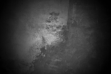 Old wall texture smeared engine oil cement dark black gray  background abstract grey color design are light with white gradient background.