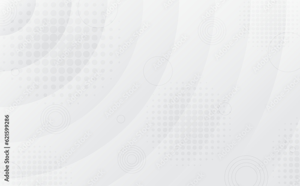 Poster abstract white and grey gradient pattern design of geometric pattern design decorative artwork. over