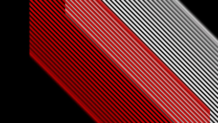 Concept for tiles in  red black grey and white contrast background.