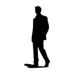 business person silhouette illustration 