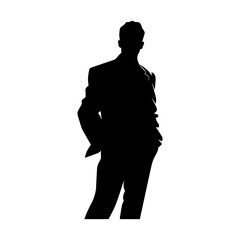 business person silhouette illustration 