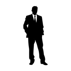 business person silhouette illustration 