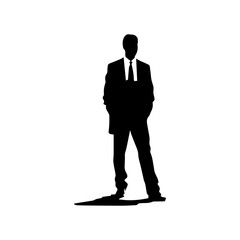 business person silhouette illustration 