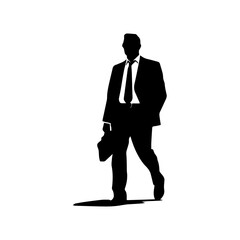 business person silhouette illustration 