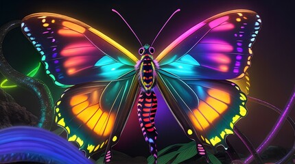 butterfly, insect, nature