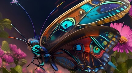 butterfly, insect, nature