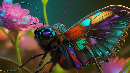 butterfly, insect, nature