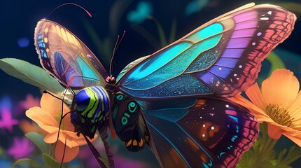 butterfly, insect, nature