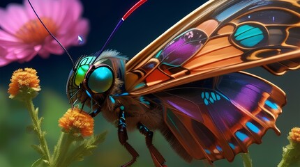 butterfly, insect, nature