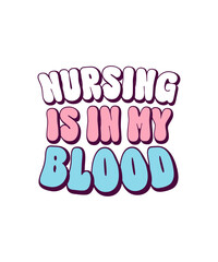 Retro Nurse SVG Bundle, Nurse Quotes SVG, Retro Nurse Design SVG, Nurse Stacked svg, Nurse Life, Stethoscope, Cut Files Cricut, Silhouette,Retro Nurse PNG Bundle, Nurse Png, Nurse Sublimation Design, 