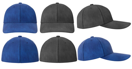 set of baseball caps