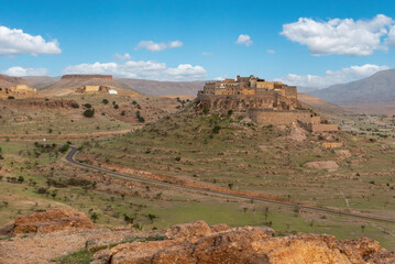 Historic Tizourgane village in the Anti-Atlas mountains