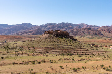 Historic Tizourgane village in the Anti-Atlas mountains