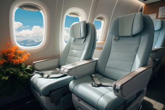 First class business luxury seats for vacations, Beautiful VIP Leather Business Class Chair.