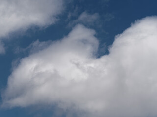 blue sky with clouds