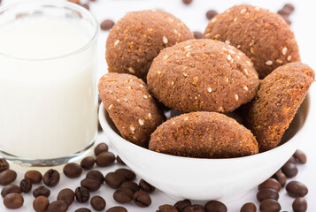 Bakery cookies and products with sugar. Usually eaten in breakfasts with milk or tea.