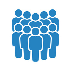 Symbol, ikona ludzi. Plik wektorowy.