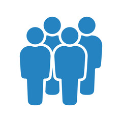 Symbol, ikona ludzi. Plik wektorowy.