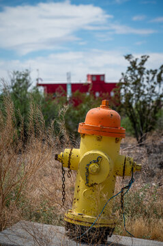 yellow hydrant