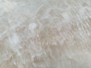 Aerial close up of the surface of the huge salt flats Salinas Grandes de Jujuy in northern Argentina while traveling South America