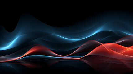 abstract background with colorful waves