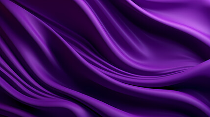 Obraz premium flowing purple silk fabric background