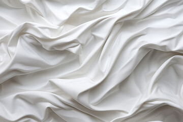 Obraz premium Crumpled plastic texture. Background, wrinkled plastic trash bag closeup. Abstract plastic sheet texture, film wrap. AI generated