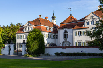 Fototapeta na wymiar Schloss Rimpach im Allgäu