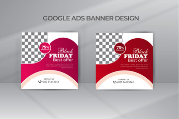 Black Friday, Website Banner Design Template Presentation, Flyer, Poster, Invitation