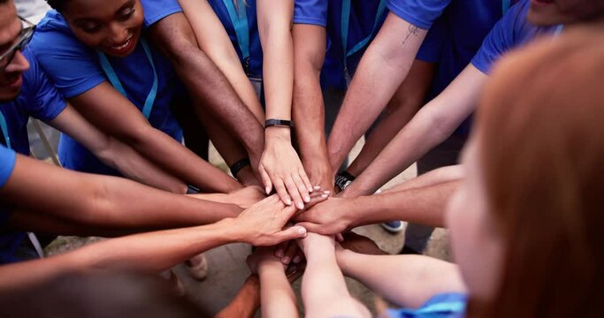 Volunteer Social Community Teamwork. Volunteering Unity