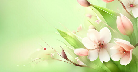 ily flowers background 