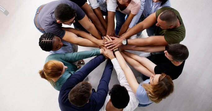 Business Team Huddle