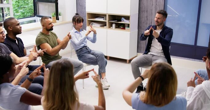 Sign Language Class For People