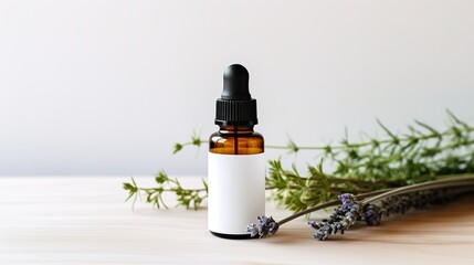 Fototapeta premium a bottle of essential oils