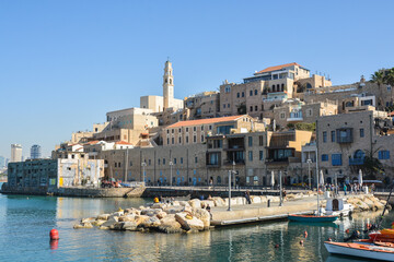 Fototapeta premium The port of Jaffa.