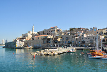 The port of Jaffa.