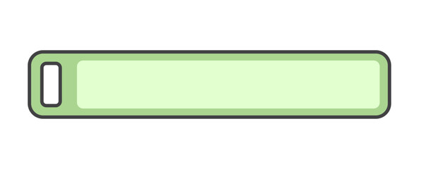 Obraz premium Rectangle Simple Infographic Stencil Label