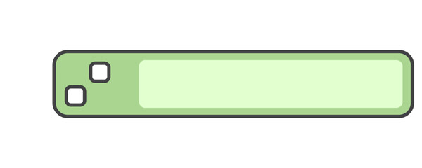 Obraz premium Rectangle Simple Infographic Stencil Label