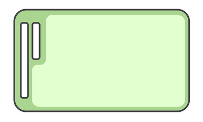 Rectangle Simple Infographic Stencil Textbox