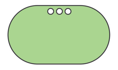 Capsule Simple Infographic Textbox