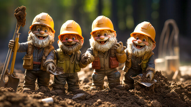 Bauarbeiter, workmen KI