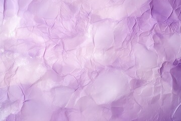 Naklejka premium Light Purple Texture with Sparkles. Crumpled Paper Background in Shades of Purple with Glitter Details: Generative AI