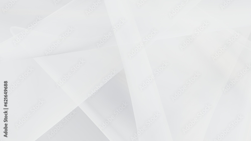 Poster abstract white background with smooth lines in 3d rendering for posters concept