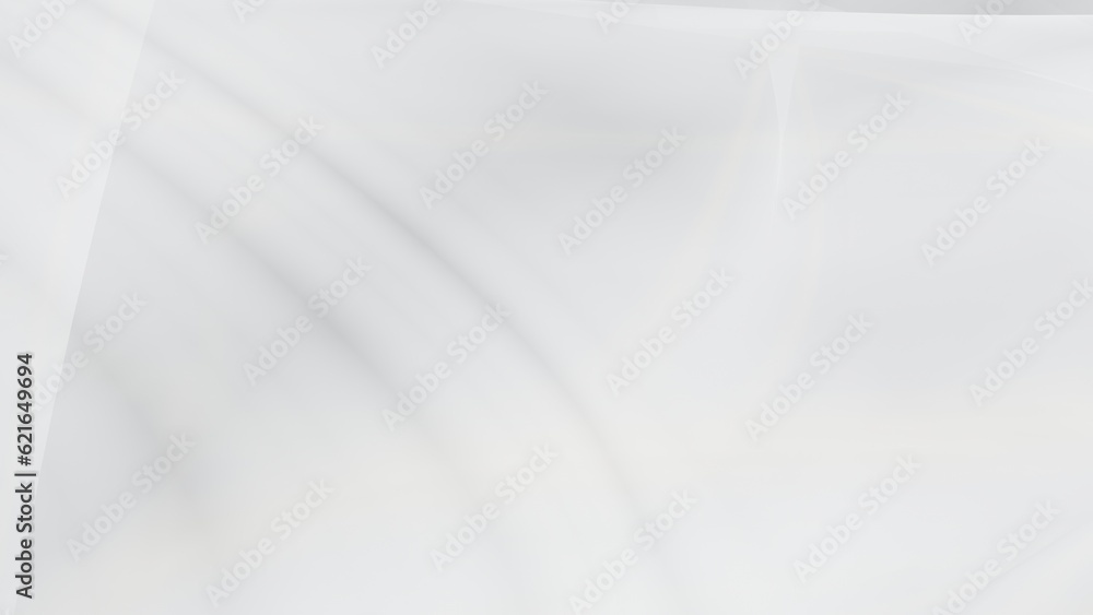 Poster abstract white background with smooth lines in 3d rendering for posters concept