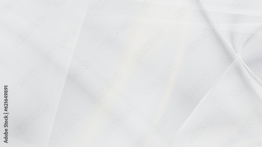 Poster abstract white background with smooth lines in 3d rendering for posters concept