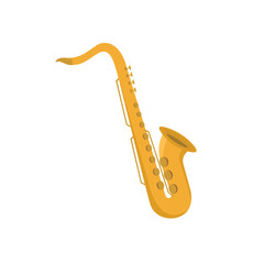 Fototapeta na wymiar saxophone vector art illustration cartoon design