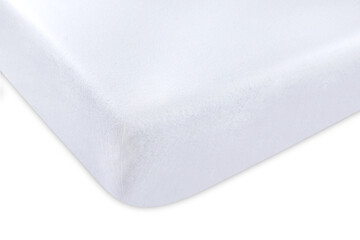 White corner of mattress