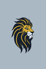 Fototapeta na wymiar Lion Logo