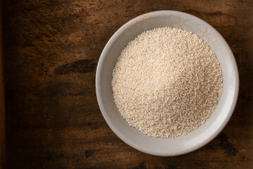 Fonio Grain in a Bowl